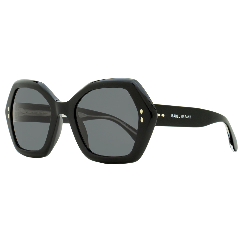 Isabel Marant Black Geometric Sunglasses